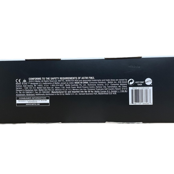 Monster High Frankie Stein Vanity Playset 2012 Mattel #Y0404 Brand NEW! - Picture 4 of 4